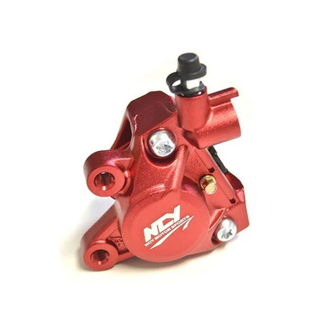 NCY 対向2POTキャリパー 鋳造タイプ(レッド) DK02-NCY-RD メーカー在庫あり NCY キャリパー|パークアップ 店