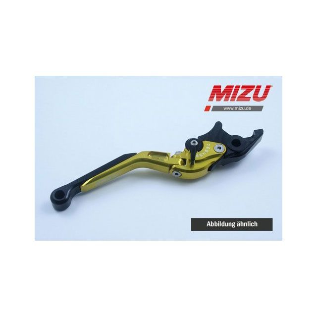 MIZU ブレーキレバー ABE認可品 ゴールド ｜ 309G1993015 mizu_309G1993015 ミズ レバー
