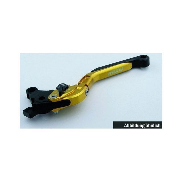 MIZU クラッチレバー ABE認可品 ゴールド ｜ 309G2155013 mizu_309G2155013 ミズ レバー