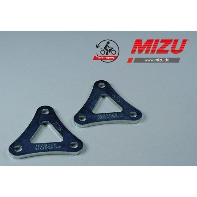 MIZU ロワーリングキット ABE認可品 25mm ｜ 3029008 mizu_3029008 ミズ 車高調整キット Speed Triple 1050