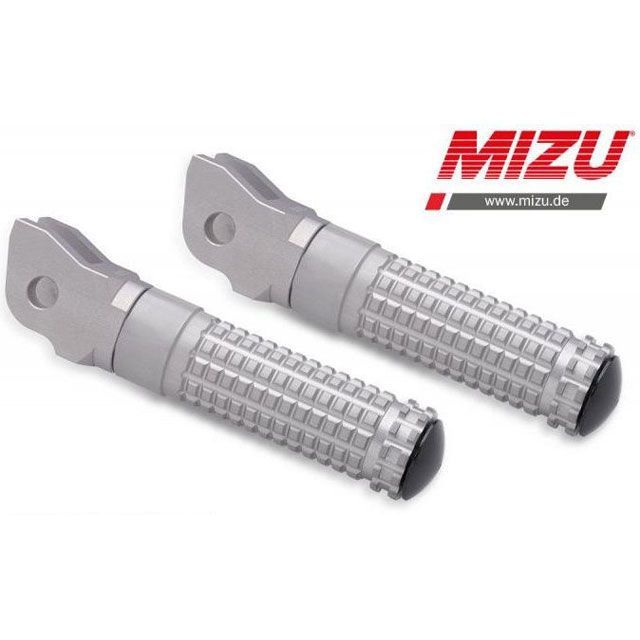 MIZU レーシングフットペグ ABE認可品 シルバー/シルバー ｜ 409TT1110020 mizu_409TT1110020 ミズ ステップ R 1200 GS Adventure｜パークアップ 店
