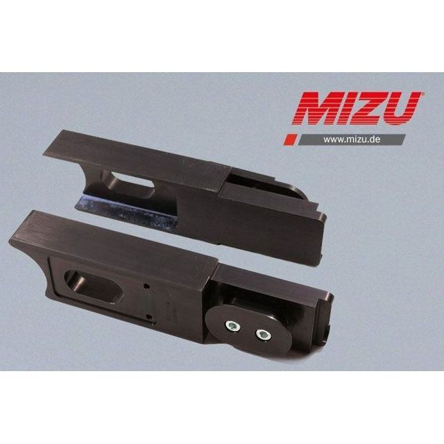 MIZU スイングアームエクステンション ブラックアルマイト ｜ 3330001B mizu_3330001B ミズ その他サスペンションパーツ GSX 1300 R Hayabusa