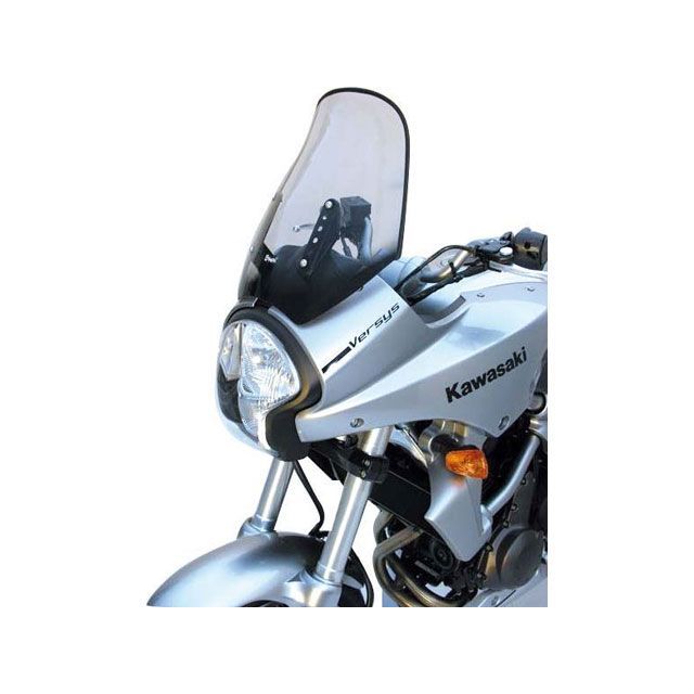 S2 Concept バブルスクリーン VERSYS ブラック ｜ BK1600.NO s2_bk1600_no-07-09-light-black S2コンセプト スクリーン関連パーツ VERSYS