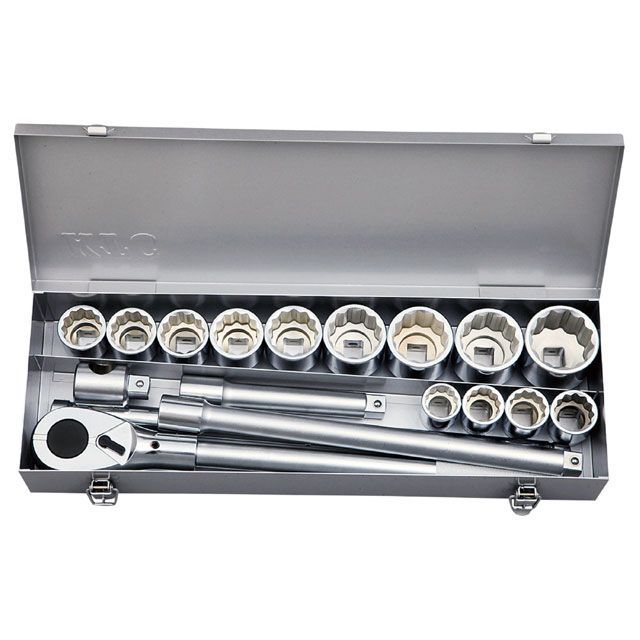 KTC 19.0SQ 18点組ソケットレンチセット TB618BB TB618BB ケイティーシー ハンドツール