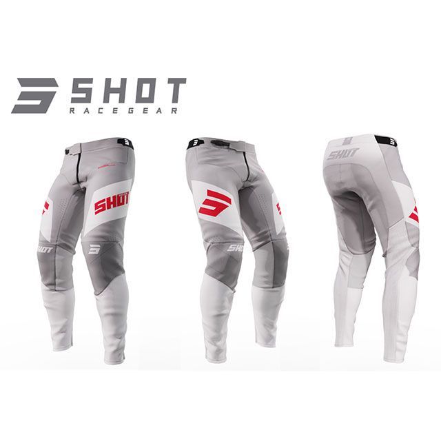 SHOT RACE GEAR パンツ ULTIMA（レッド） サイズ 30 A08-11A1-A04-30 SHOT RACE GEAR モトクロス用品
