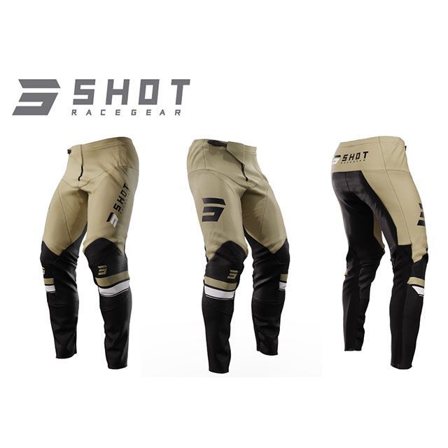 SHOT RACE GEAR パンツ HERITAGE（サンド） サイズ 32 A08-11B6-F01-32 SHOT RACE GEAR モトクロス用品