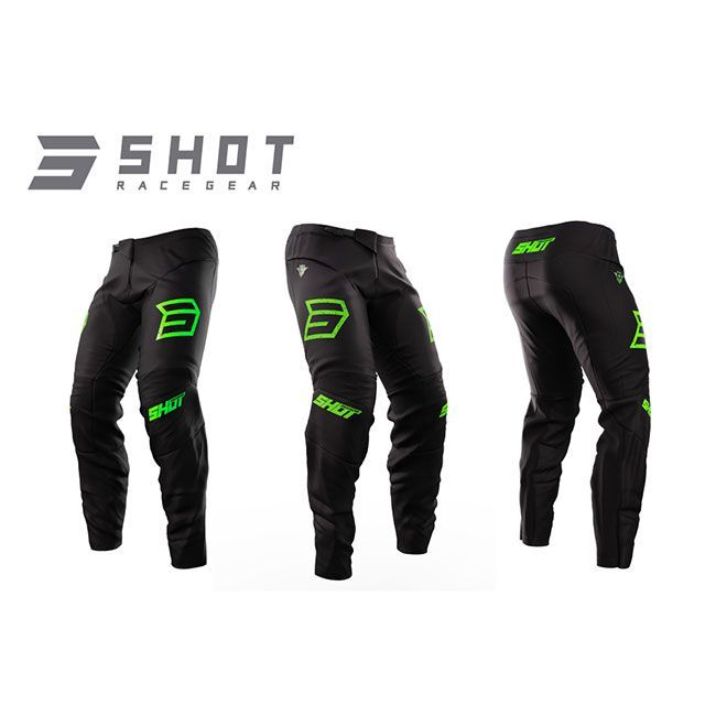 SHOT RACE GEAR パンツ ARMY（グリーン） サイズ 34 A08-11C2-B02-34 SHOT RACE GEAR モトクロス用品