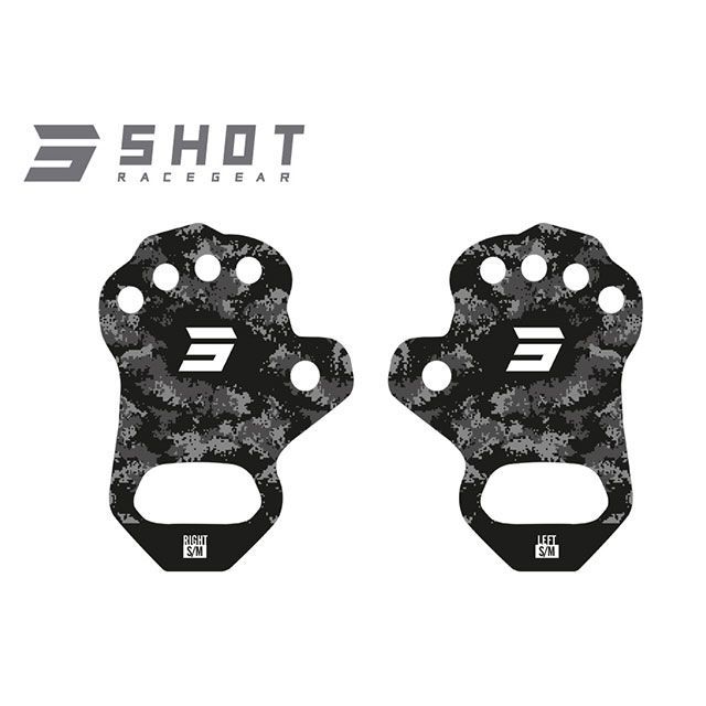 【楽天市場】SHOT RACE GEAR パームプロテクター PALMINO 2.0（カモ） サイズ：S/M A0813K1A0208