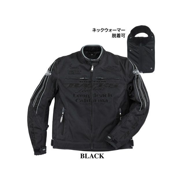 BATES BJ-NA2351SPL ナイロンジャケット（ブラック） サイズ L BJ-NA2351SPL ベイツ ジャケット｜パークアップ 店