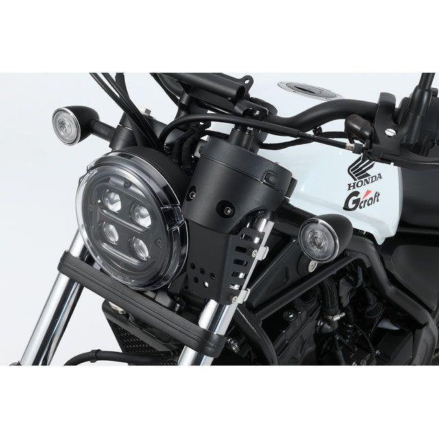 Gcraft レブル250用 メーターローマウントキット 35039 メーカー在庫あり Gクラフト ハンドル周辺パーツ Rebel250