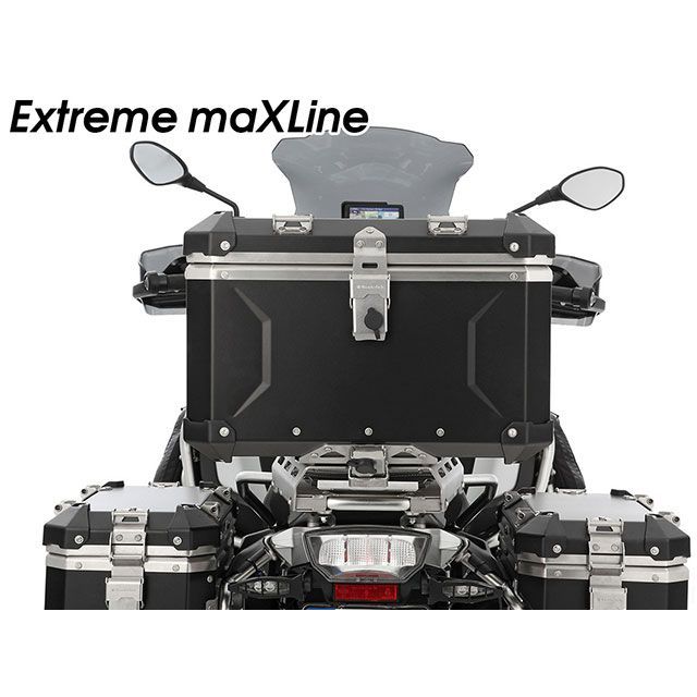 Wunderlich トップケース「EXTREME maXLine」（ブラック） W30167-702 ワンダーリッヒ ツーリング用ボックス
