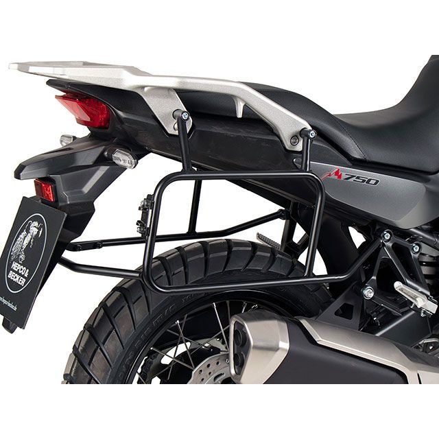 HEPCO&BECKER サイドケースホルダー(ブラック) 653-9539-0001 ヘプコ&ベッカー キャリア・サポート XL750 Transalp|パークアップ 店