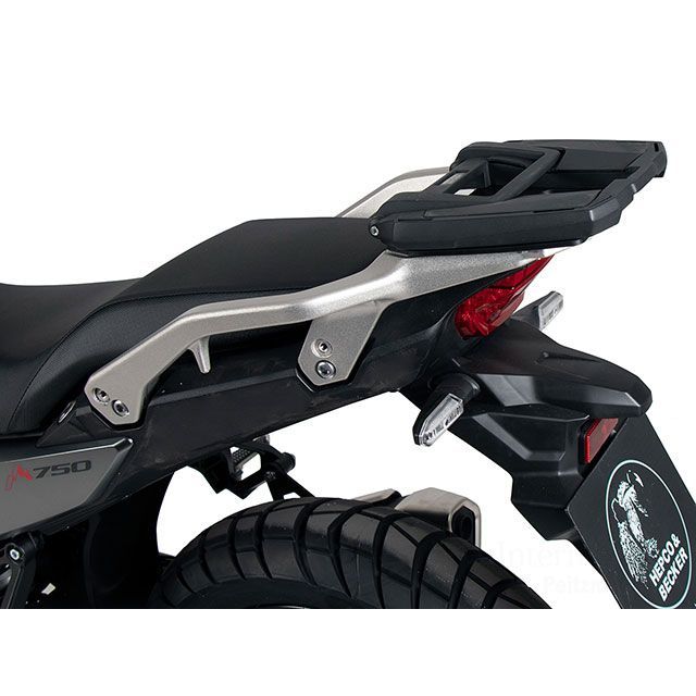 HEPCO＆BECKER トップケースホルダー イージーラック（ブラック） 662-9539-0101 ヘプコ＆ベッカー キャリア・サポート XL750 Transalp