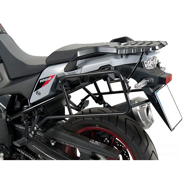 HEPCO＆BECKER サイドケースホルダー（ブラック） 653-3550-0001 ヘプコ＆ベッカー キャリア・サポート V-Strom 1050