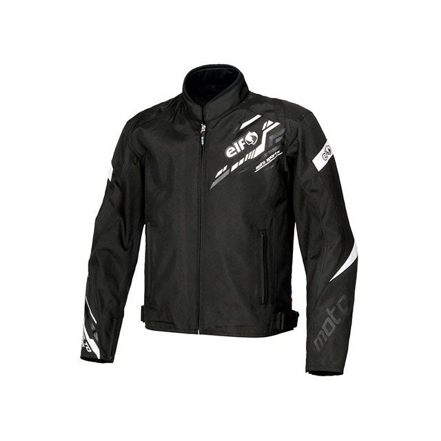 elf riding wear 2023-2024秋冬モデル EJ-A117 アデッソジャケット（ブラック） サイズ LL EJ-A117 メーカー在庫あり エルフ ライディングウェア ジャケット