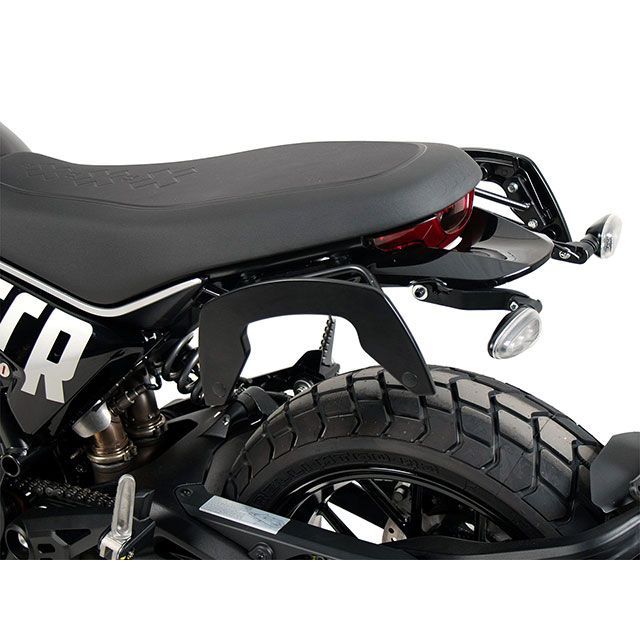 HEPCO＆BECKER サイドソフトケースホルダー「C-Bow」（ブラック） 630-7653-0001 ヘプコ＆ベッカー キャリア・サポート Scrambler 800 Icon