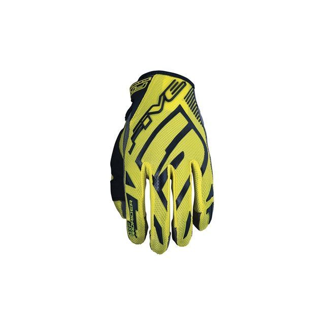 five MXF PRORIDER S（YELLOW BLACK） サイズ L ファイブ オフロードグローブ