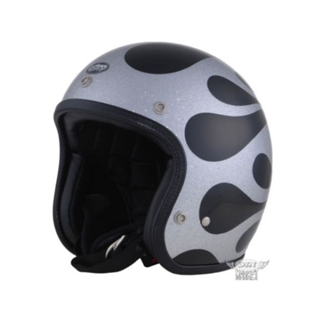 AVENGER AVENGER HELMETS（フレイムシルバー） HAV038 アベンジャー ジェットヘルメット