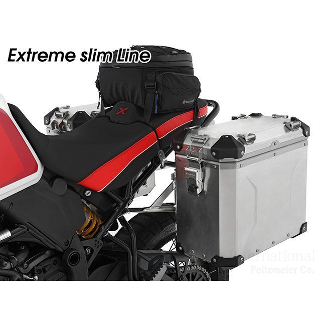 Wunderlich サイドケース「EXTREME slimLine」LRset（ナチュラルアルミニウム） W70610-100 ワンダーリッヒ ツーリング用バッグ