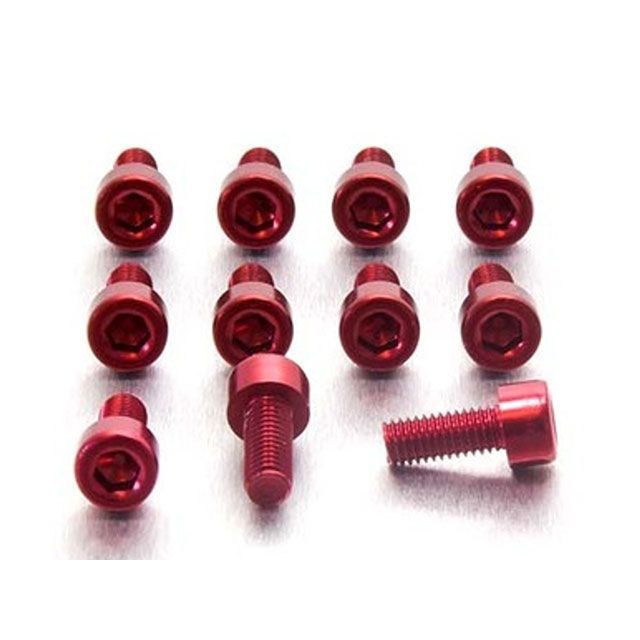 probolt Aluminium Fuel Cap Surround/Tank Panel Bolt Kit カラー レッド TDU034R プロボルト エンジン補修パーツ Monster 696