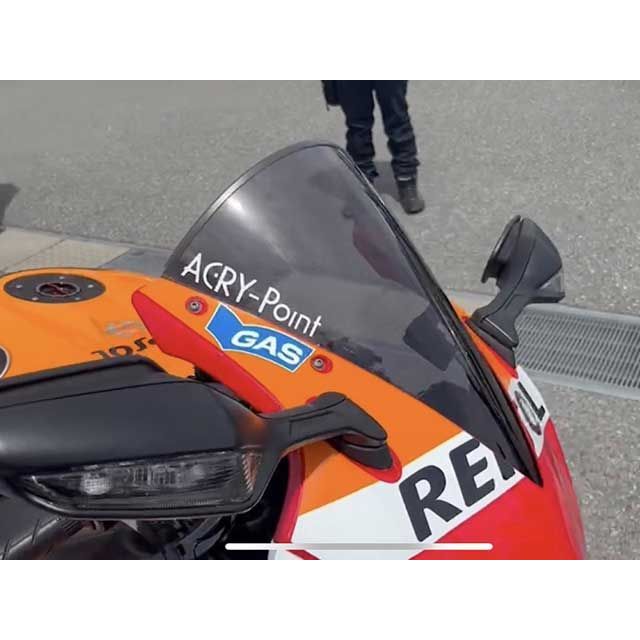 ACRY-Point スクリーン（スモーク） 110522 アクリポイント スクリーン関連パーツ CBR1000RR｜パークアップ 店 10,335円