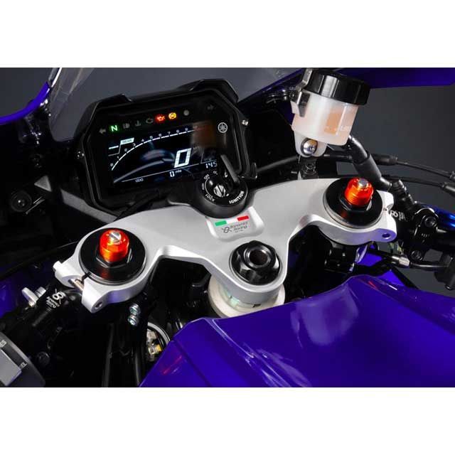 Bonamici Racing トップブリッヂ(シルバー) PSY3_SI ボナミーチレーシング トップブリッジ関連パーツ YZF R7 Street|パークアップ 店