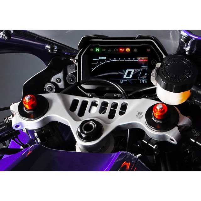 Bonamici Racing トップブリッヂ(シルバー) PSY3R_SI ボナミーチレーシング トップブリッジ関連パーツ YZF R7 Race