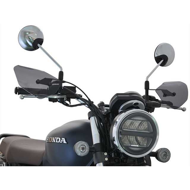 AF ナックルバイザー（スモーク） M5-02 旭風防 ハンドル周辺パーツ GB350 GB350S