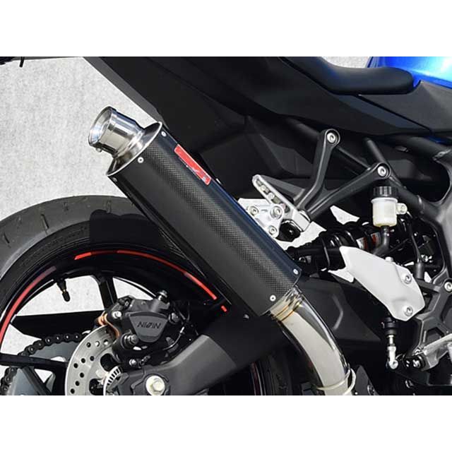 YAMAMOTO RACING ZX-4R SLIP-ON DOWN カーボン 40408-01NCN ヤマモトレーシング マフラー本体 ZX-4R