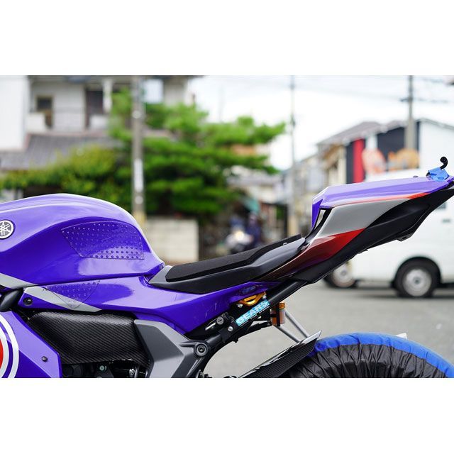 Saitaniya Factory シングルシート/レース 仕様 ディープブルーゲル/12mmDOWN EY2R7SSRD-DB 才谷屋ファクトリー カウル・エアロ YZF-R7