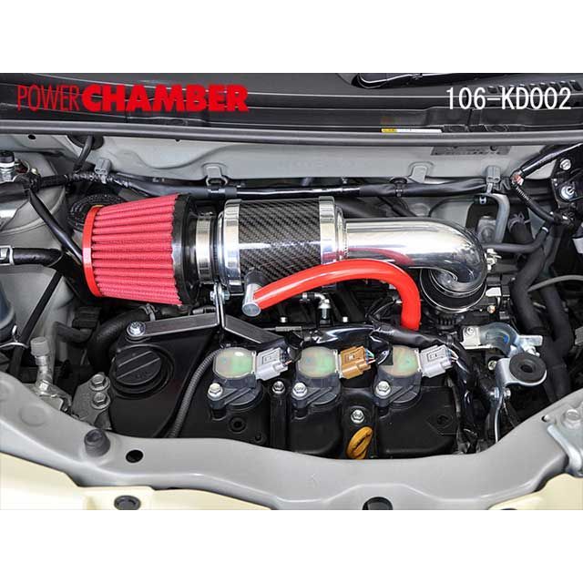 ZERO-1000 パワーチャンバーK-Car（スーパーレッド） 106-KD002 零1000 吸気系｜パークアップ 店