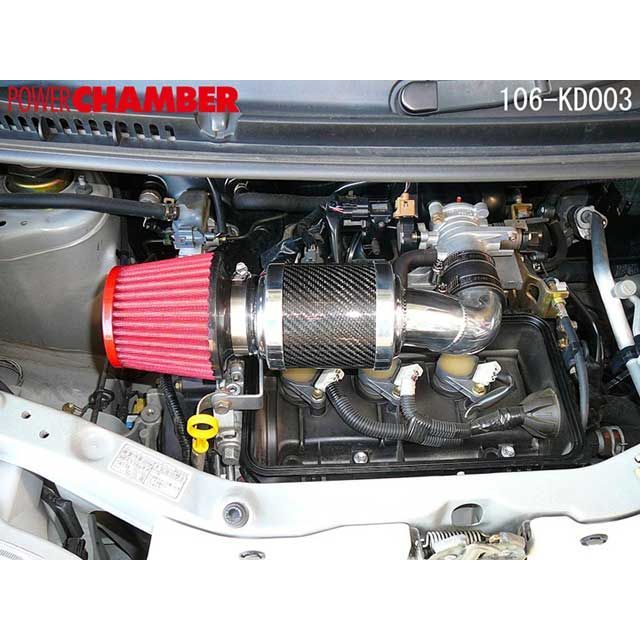 ZERO-1000 パワーチャンバーK-Car（スーパーレッド） 106-KD003 零1000 吸気系｜パークアップ 店