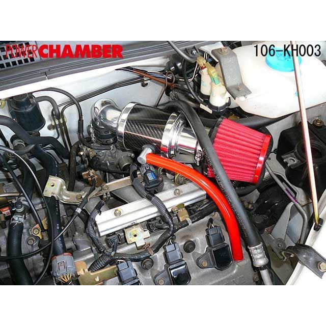 ZERO-1000 パワーチャンバーK-Car（スーパーレッド） 106-KH003 零1000 吸気系