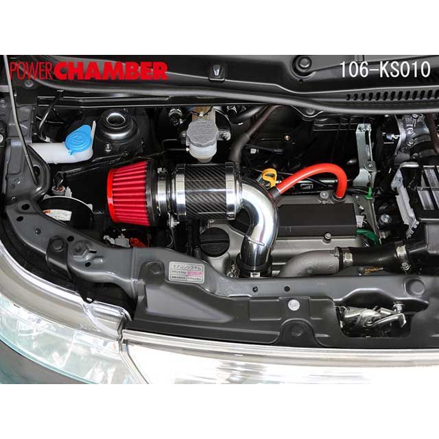 ZERO-1000 パワーチャンバーK-Car（スーパーレッド） 106-KS010 零1000 吸気系
