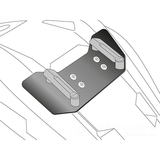 HEPCO＆BECKER タンクリング「BASIC/ベーシック」（タンクバック「CLICK BAG」用ホルダー）/（ブラック） 516-974-0001 ヘプコ＆ベッカー ツーリング用バッグ NC750X｜パークアップ 店