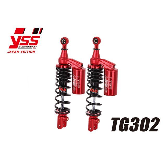 YSS RACING リアサスペンション スクーター用 TG302 レッドシリーズ 129-3002002 YSS リアサスペンション関連パーツ N-MAX155 N-MAX125