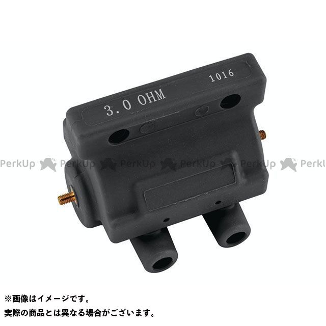 TWIN POWER イグニッションコイル3Ω 85-01y XL883/1200(ブラック) ・030354 メーカー在庫あり ツインパワー 電装スイッチ・ケーブル フルトランジスタ点火方式のスポーツスター フルトランジスタ点火方式のビッグツイン|パークアップ 店
