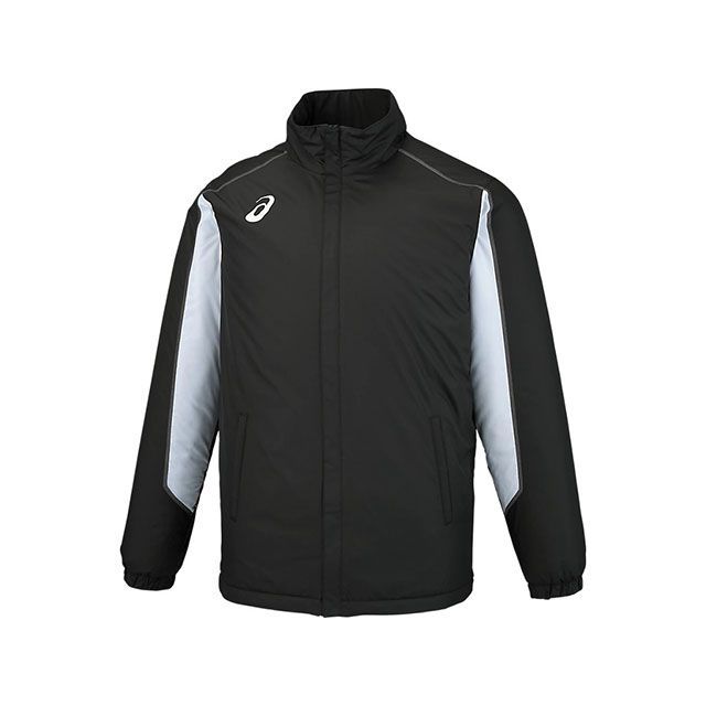 ASICS 2031E055 TEAM WARMER JKT(パフォーマンスブラック) サイズ M 2.03E+58 アシックス アウトドア用ウェア