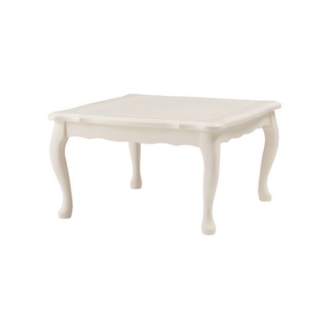 【メーカー直送】Azumaya KT-411WH 猫脚コタツ 正方形（ホワイト） KT-411WH メーカー在庫あり 東谷 家具・インテリア｜パークアップ 店