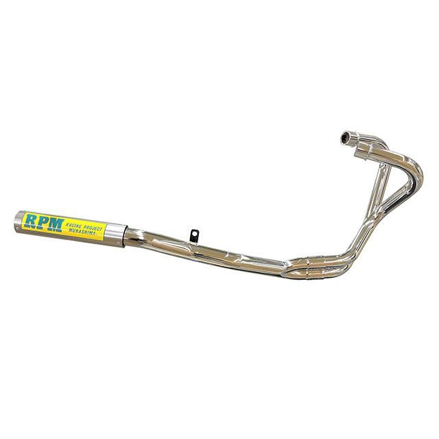 RPM RPM-67Racing フルエキゾーストマフラー(アルミ) ・2610-01 アールピーエム マフラー本体 HAWK III CB400N|パークアップ 店