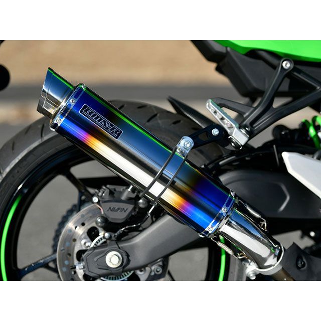BMS RACING FACTORY R-EVO2 スリップオン ヒートチタンサイレンサー 政府認証 G435-54-P1J BMS マフラー本体 ZX-4RR/ZX-4R SE