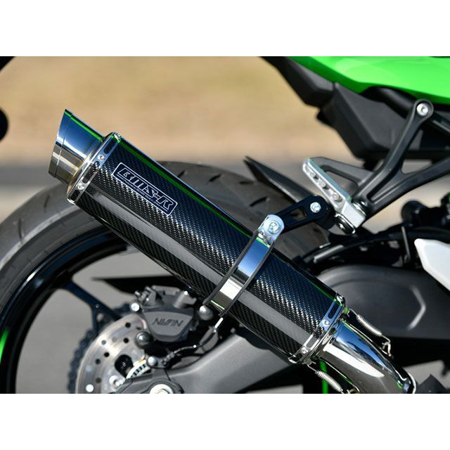 BMS RACING FACTORY R-EVO2 スリップオン カーボンサイレンサー 政府認証 G435-54-P2J BMS マフラー本体 ZX-4RR/ZX-4R SE
