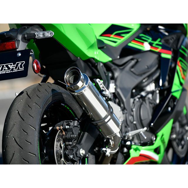 BMS RACING FACTORY R-EVO2 スリップオン ステンレスサイレンサー 政府認証 G435-54-P3J BMS マフラー本体 ZX-4RR/ZX-4R SE