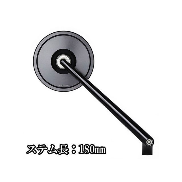 motogadget mo.ビュー クラシック ステム長180mm ガラスレスミラー（1個） MG-7004010 モトガジェット ミラー関連パーツ 汎用