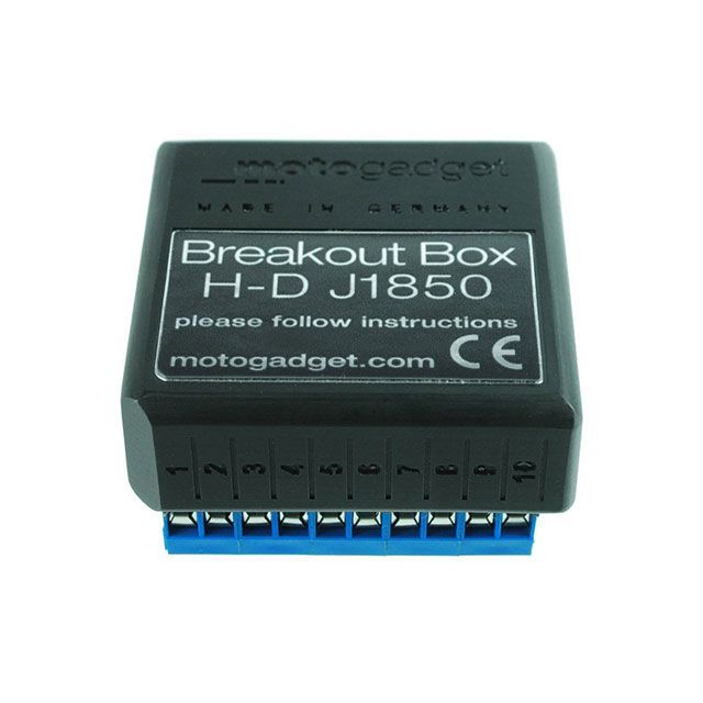 motogadget ブレイクアウトボックス J1850 ツインカムコネクター用 MG-1003113 モトガジェット その他メーター関連パーツ ツインカム｜パークアップ 店