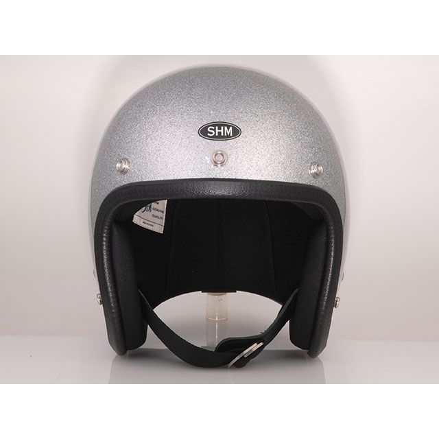 SHM SHM Lot-504(シルバー) サイズ S(55~56cm) HSHM504-1-1 SHM ジェットヘルメット