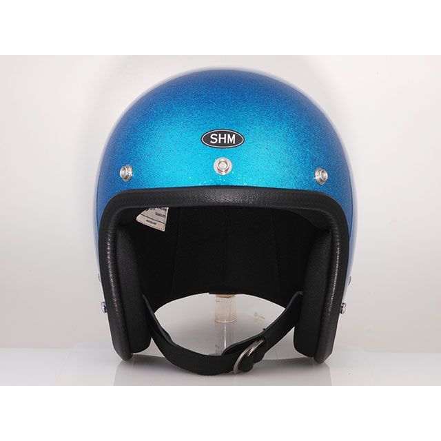 SHM SHM Lot-504（ブルー） サイズ S（55～56cm） HSHM504-3-1 SHM ジェットヘルメット