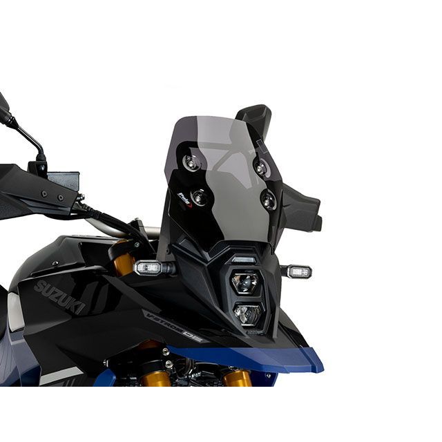 Puig レーシングスクリーン Sport(ダークスモーク) 21651F プーチ スクリーン関連パーツ V-STROM800DE|パークアップ 店