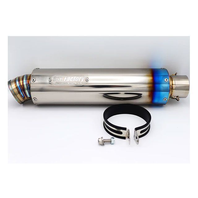 SSP FACTORY SS1チタンサイレンサー(バッフルなし) SS1W SSP FACTORY マフラー本体 汎用|パークアップ 店