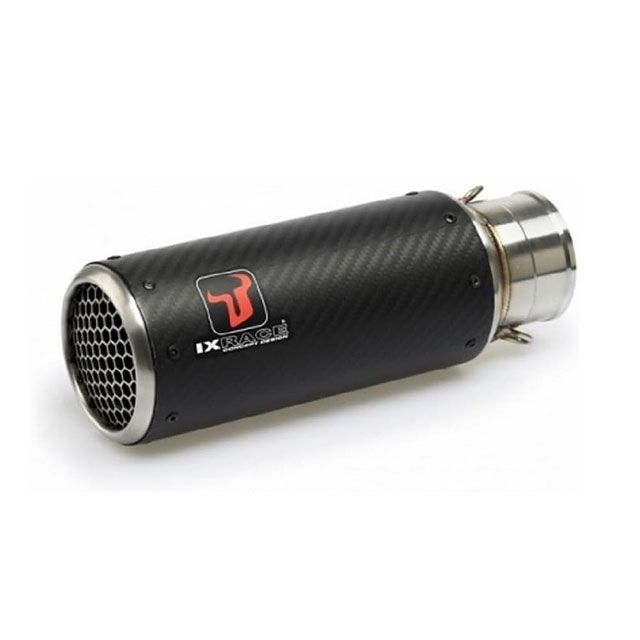 IXRACE HARLEY DAVIDSON X350 スリップオンマフラー DC1 ラウンド IX-DQ1210C アイエックスレース マフラー本体 X350｜パークアップ 店